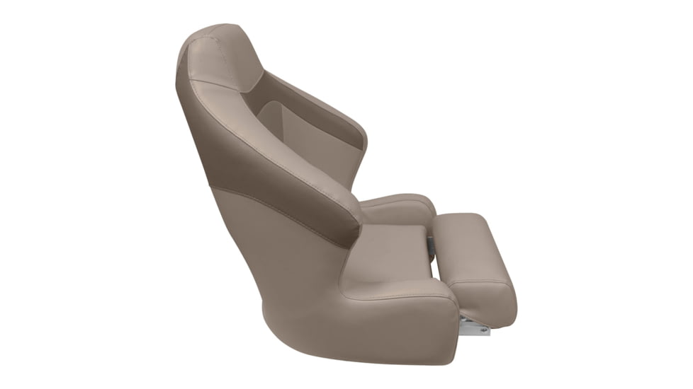Wise Premier Pontoon XL Bucket Seat, Mocha Java/Cafe/Mushroom, Large, BM3338-1749