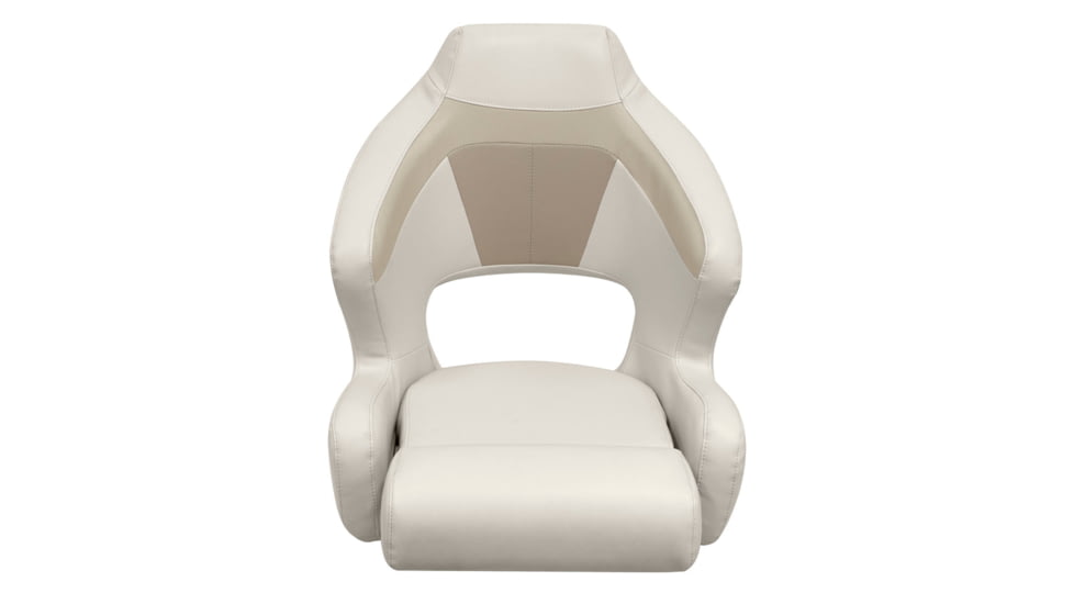 Wise Premier Pontoon XL Bucket Seat, Platinum/Mocha Java/Khaki, Large, BM3338-1066