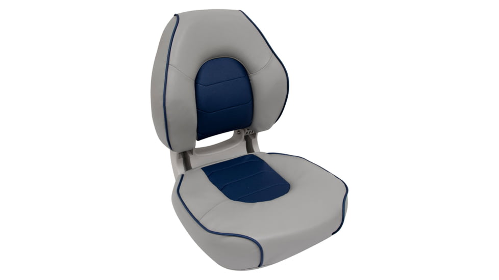 Wise Torsa SE OEM Grade Boat Seat, Marble Grey/Mariner Blue, Medium, 3339-1786