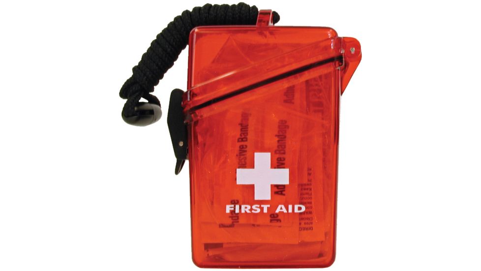 Witz First Aid Kit Red Translucent  02536