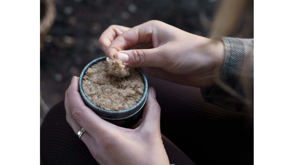 Wolf And Grizzly Spark Fiber Firestarter, 1.3 oz, WG-FS-mSF