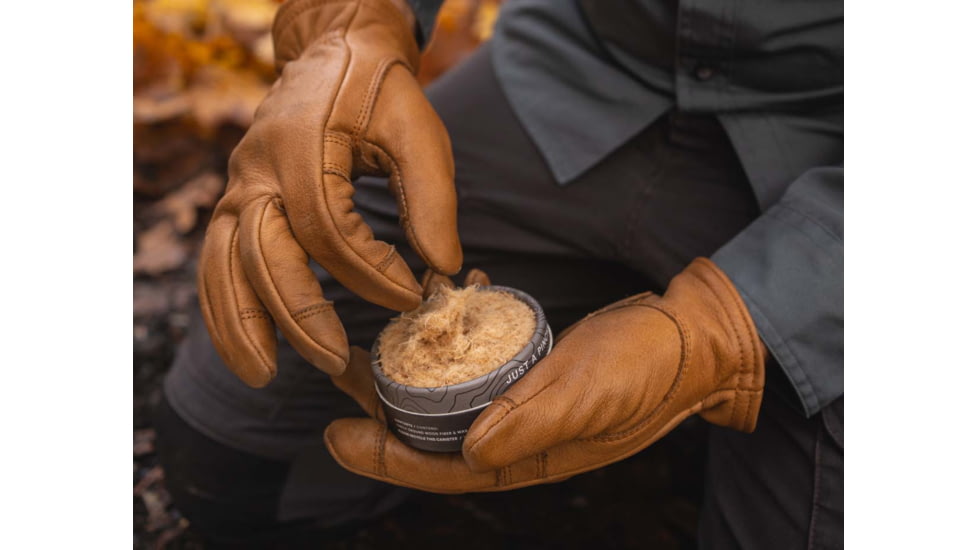 Wolf And Grizzly Spark Fiber Firestarter, 1.3 oz, WG-FS-mSF