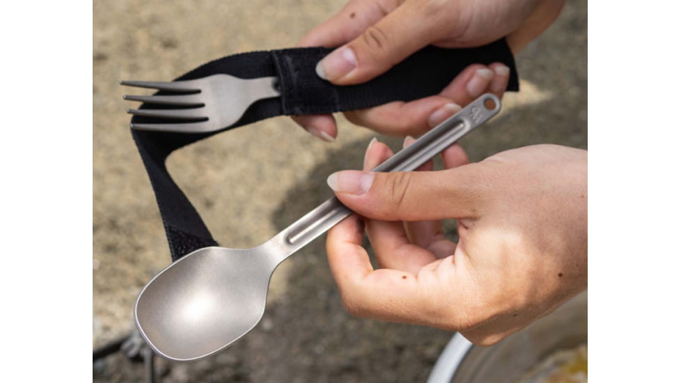 Wolf And Grizzly Titanium Cutlery, 7 in, WG-CL