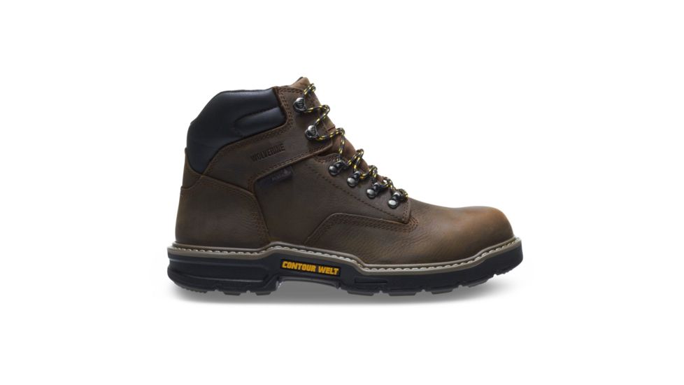 Wolverine Bandit Lo Waterproof 6in Boot - Mens, Dark Brown, 10.5 US, Extra Wide, W10862-10.5EW