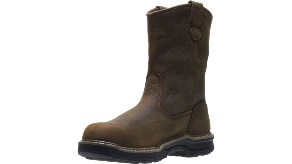 Wolverine Bandit Waterproof 10in Wellington Boot - Mens, Dark Brown, 10.5 US, Extra Wide, W10861-10.5EW