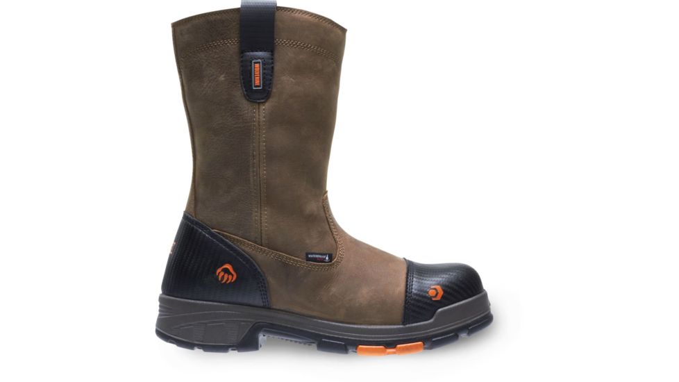 Wolverine Blade LX Waterproof Carbonmax 10in Wellington Boot - Mens, Brown, 10.5 US, Extra Wide, W10650-10.5EW