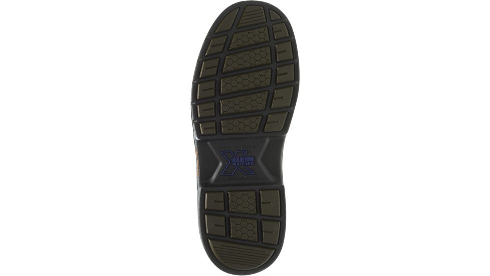 Wolverine Buccaneer Steel-Toe Waterproof 6in Work Boot - Mens, Dark Brown, 7.5 US, Medium, W04820-07.5M