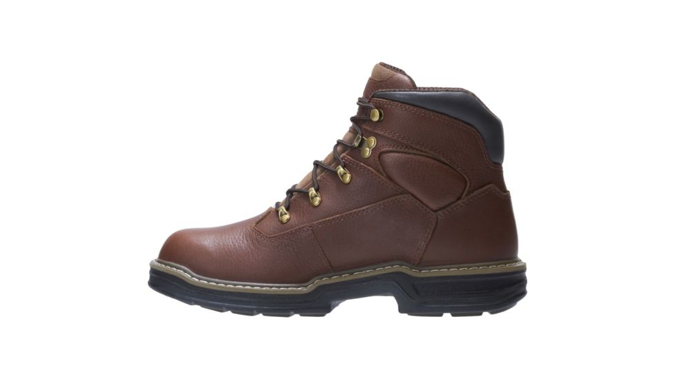 Wolverine Buccaneer Waterproof 6in Boot - Mens, Dark Brown, 9.5 US, Medium, W04821-09.5M
