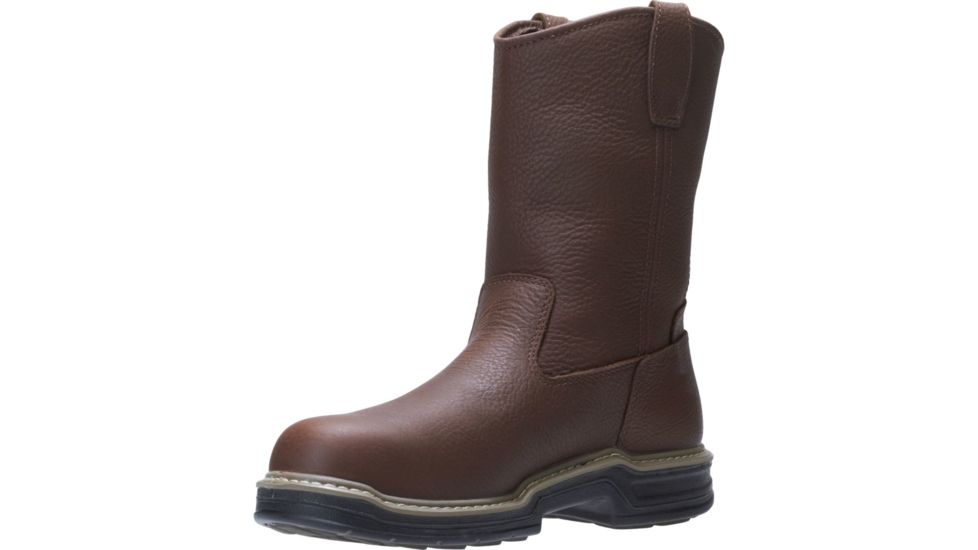 Wolverine Buccaneer Steel-Toe EH Waterproof Wellington Boot - Mens, Dark Brown, 14 US, Medium, W04826-14.0M