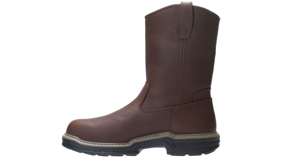 Wolverine Buccaneer Steel-Toe EH Waterproof Wellington Boot - Mens, Dark Brown, 14 US, Medium, W04826-14.0M