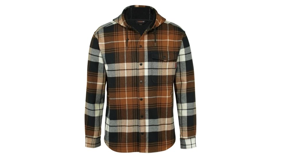 Wolverine Bucksaw SJ Shirt - Men's, Copper Plaid, 2XL W1203770-205-XXL