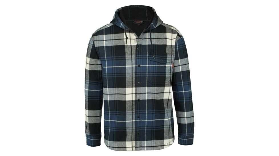 Wolverine Bucksaw SJ Shirt - Men's, Blue Plaid, Extra Large W1203770-400-XL