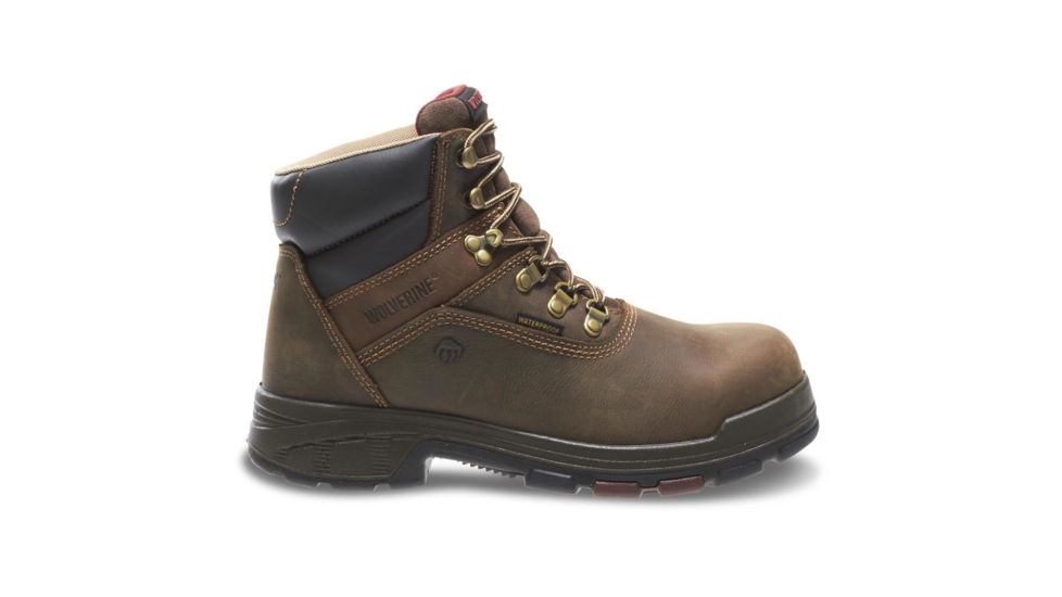 Wolverine Cabor EPX PC Dry Waterproof 6in Boot - Mens, Dark Coffee, 10.5 US, Extra Wide, W10315-10.5EW