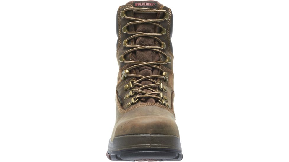 Wolverine Cabor EPX Waterproof 8in Work Boot - Mens, Dark Coffee, 10.5 US, Extra Wide, W10316-10.5EW