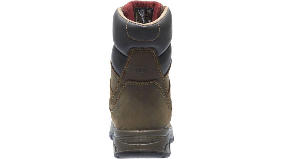 Wolverine Cabor EPX Waterproof 8in Work Boot - Mens, Dark Coffee, 10.5 US, Extra Wide, W10316-10.5EW