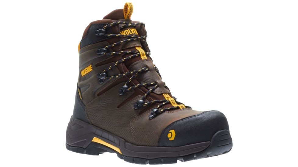 Wolverine Contractor LX Boot - Mens, Dark Coffee, 10.5 US, Extra Wide, W10783-10.5EW