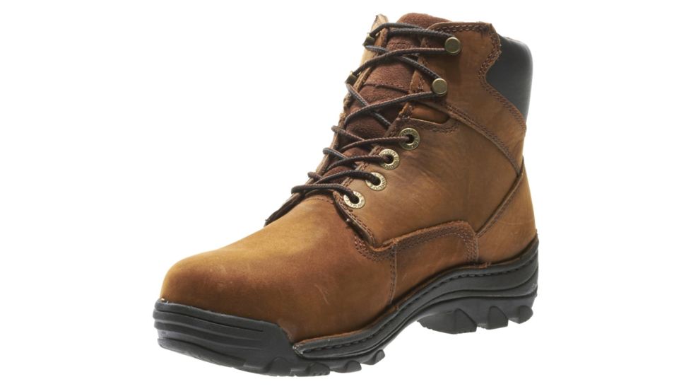 Wolverine Durbin Waterproof 6in Steel-Toe Work Boot - Mens, Brown, 10.5 US, Extra Wide, W05483-10.5EW
