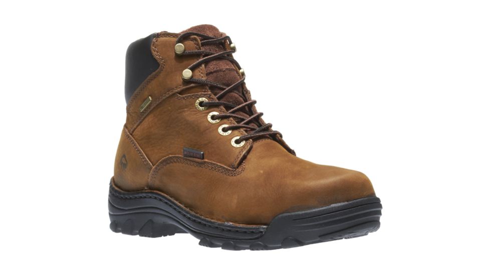 Wolverine Durbin Waterproof 6in Work Boot - Mens, Brown, 9 US, Extra Wide, W05484-09.0EW