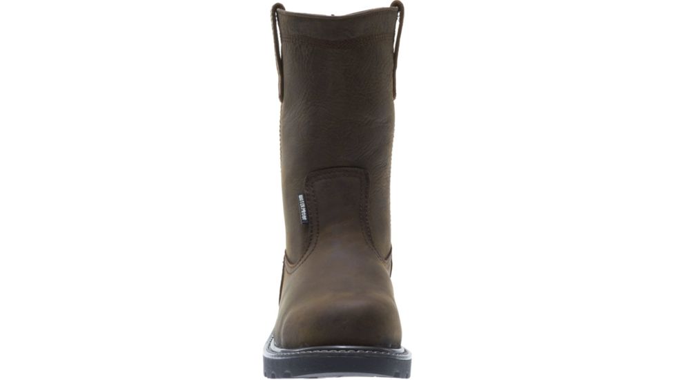 Wolverine Floorhand Waterproof 10in Wellington Boot - Mens, Dark Brown, 10.5 US, Extra Wide, W10682-10.5EW