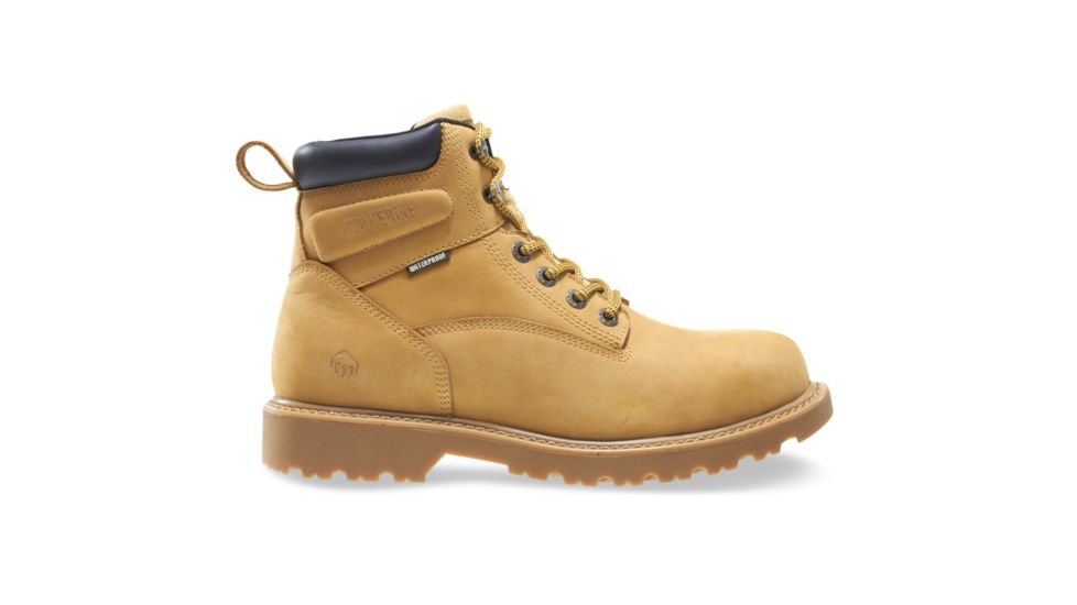 Wolverine Floorhand Waterproof Steel - Toe 6in Work Boot - Mens, Wheat, 8.5 US, Extra Wide, W10632-08-5EW