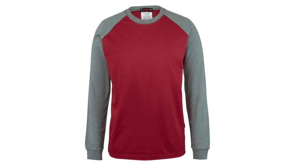 Wolverine FR Brower Long Sleeve Shirt - Men's, Dark Red, 5X W1207020-617-5X