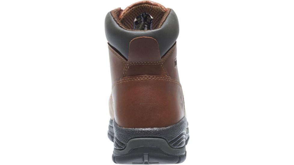 Wolverine Harrison Lace-Up Steel-Toe 6in Work Boot - Mens, Brown, 10.5 US, Medium, W04904-10.5M