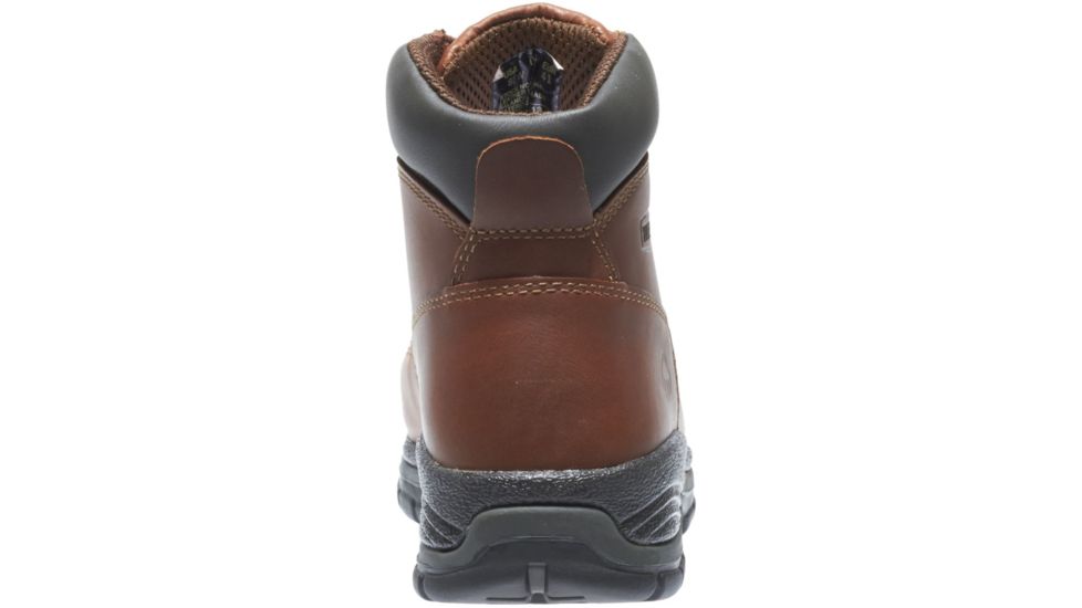 Wolverine Harrison Lace-Up Steel-Toe 6in Work Boot - Mens, Brown, 10.5 US, Medium, W04904-10.5M