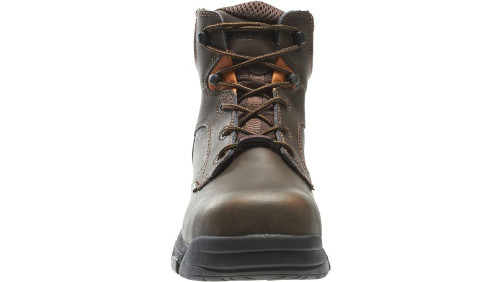 Wolverine Merlin Waterproof 6in Work Boot - Mens, Brown, 11 US, Extra Wide, W10113-11.0EW