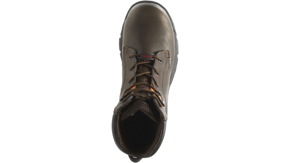Wolverine Merlin Waterproof 6in Work Boot - Mens, Brown, 11 US, Extra Wide, W10113-11.0EW