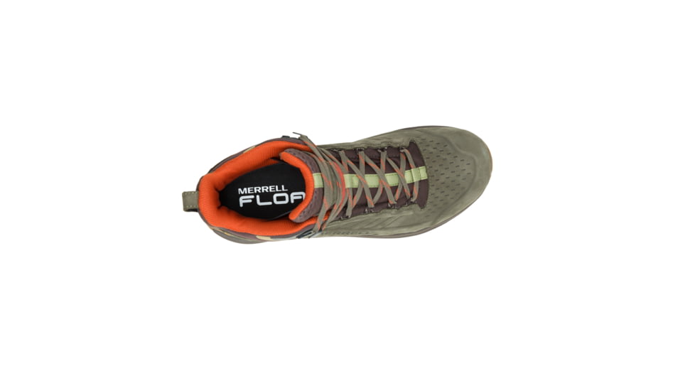 Wolverine Moab Speed 2 Leather MID WP Hiking Shoes - Mens, Olive, 13 US, J037781-13