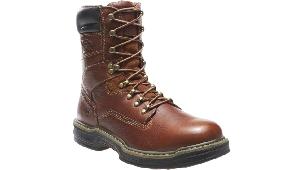 Wolverine Raider 8in Work Boot - Mens, Brown, 10.5 US, Extra Wide, W02425-10.5EW