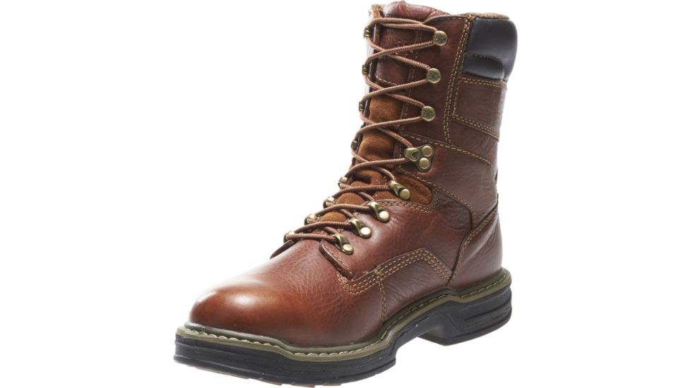 Wolverine Raider 8in Work Boot - Mens, Brown, 10.5 US, Extra Wide, W02425-10.5EW