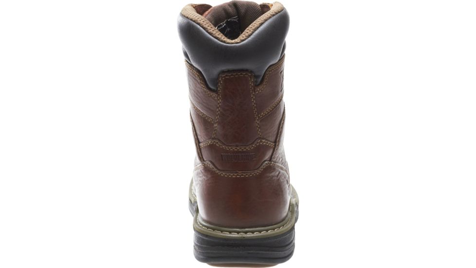 Wolverine Raider 8in Work Boot - Mens, Brown, 10.5 US, Extra Wide, W02425-10.5EW