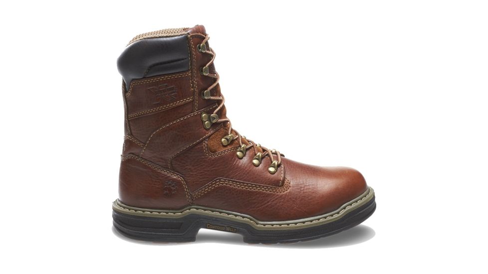 Wolverine Raider 8in Work Boot - Mens, Brown, 10.5 US, Extra Wide, W02425-10.5EW