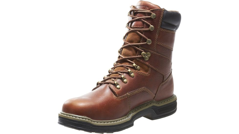 Wolverine Raider Steel-Toe EH 8in Work Boot - Mens, Brown, 10.5 US, Medium, W02423-10.5M