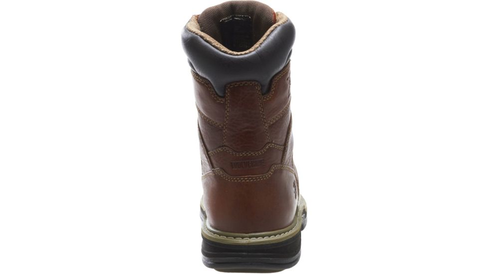 Wolverine Raider Steel-Toe EH 8in Work Boot - Mens, Brown, 10.5 US, Medium, W02423-10.5M