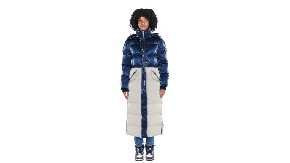 Woodpecker Bird of Paradise Coat - Womens, Blue/Clay with Pink Trim, Medium, 688130588737