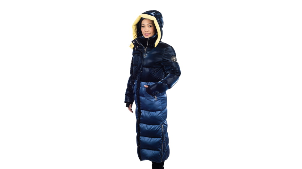 Woodpecker Bird of Paradise Coat - Women's, All Wet Blue/Yellow, XLarge, WPW009-BLU-XL