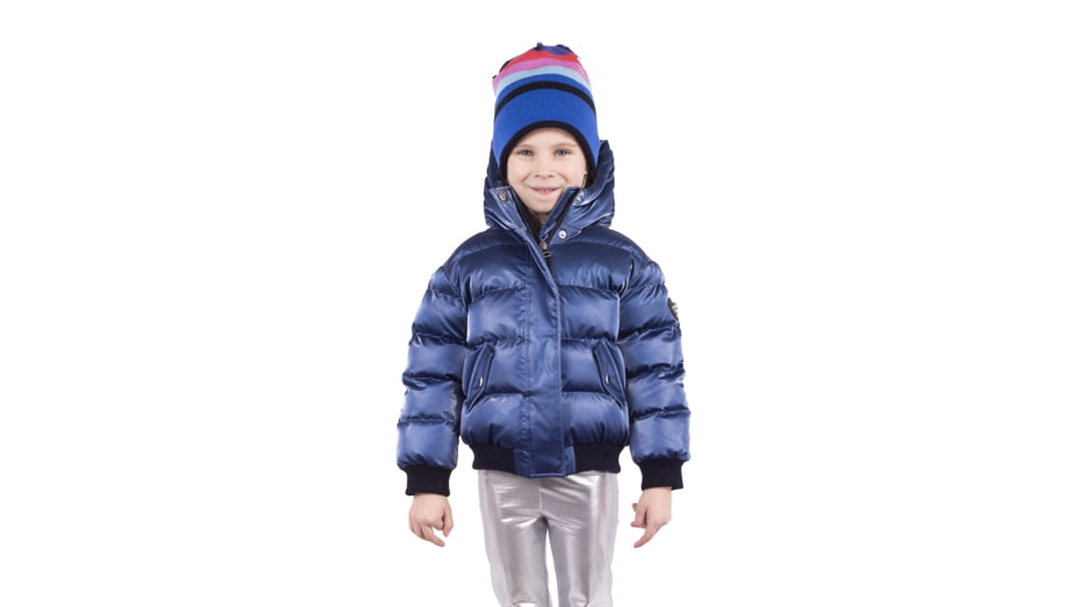 Woodpecker Chickadee Short Coat - Kids, Blue, 7-8, 682670668218
