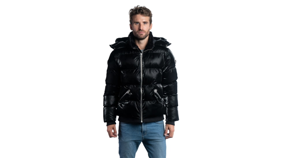 Woodpecker Woody Bomber Jacket - Men's, All Wet Black, XLarge, WPM001-AWB-XL