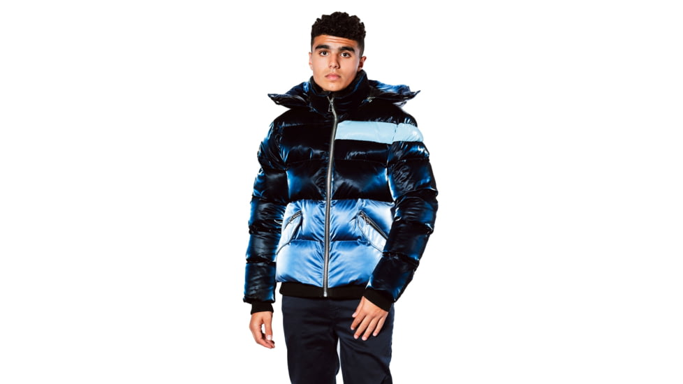 Woodpecker Woody Bomber Jacket - Mens, Blue Steel, Large, 682670667150