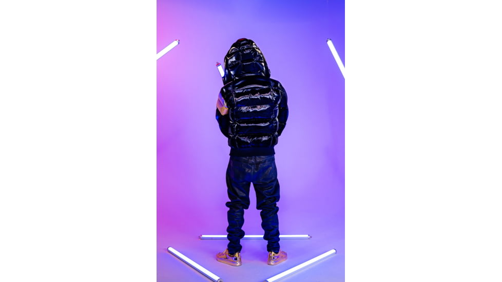 Woodpecker Woody Bomber Jacket - Mens, Firebird Black, XL, WPM001-FB-XL