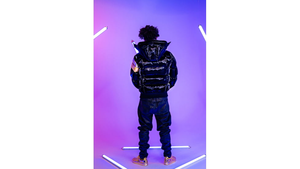 Woodpecker Woody Bomber Jacket - Mens, Firebird Black, XL, WPM001-FB-XL