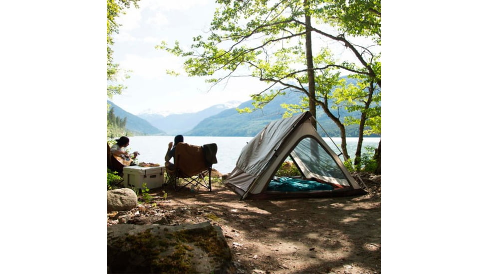 Woods Mammoth Folding Padded Camping Chair, Dijon, CTI0765848