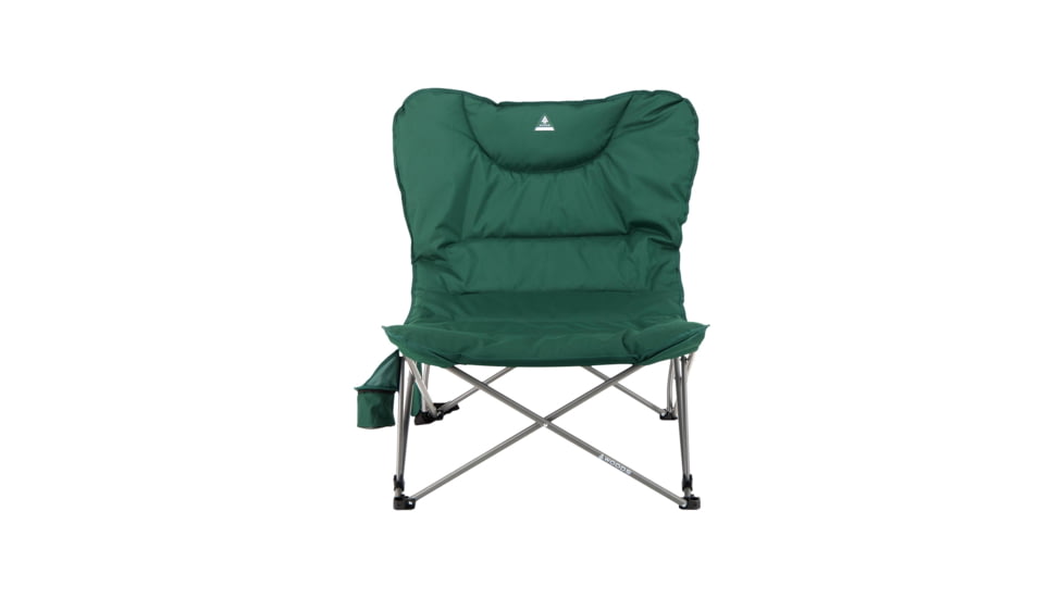 Woods Mammoth Folding Padded Camping Chair, Green, CTI0765848W