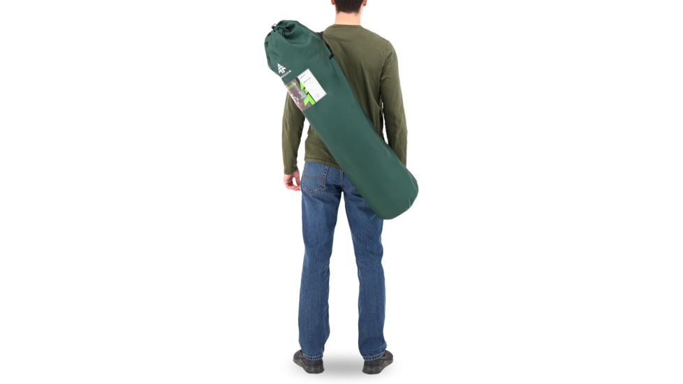 Woods Mammoth Folding Padded Camping Chair, Green, CTI0765848W