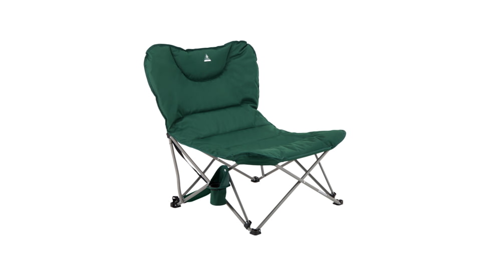 Woods Mammoth Folding Padded Camping Chair, Green, CTI0765848W