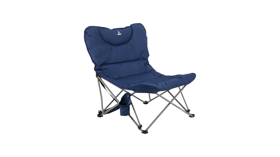 Woods Mammoth Folding Padded Camping Chair, Navy, CTI0765848N