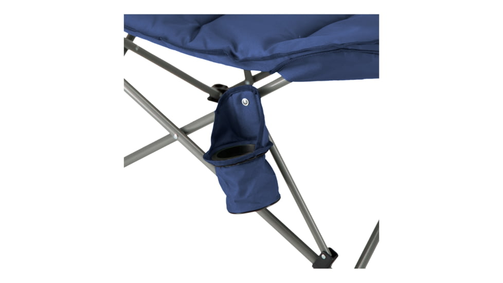 Woods Mammoth Folding Padded Camping Chair, Navy, CTI0765848N