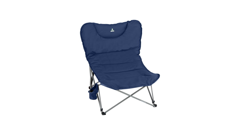 Woods Mammoth Folding Padded Camping Chair, Navy, CTI0765848N
